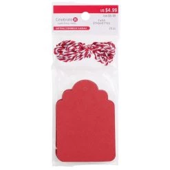 Best Sale 🌟 Red & Green Paper Gift Tags, 20ct. by Celebrate It™ 🎄 Christmas 🛒