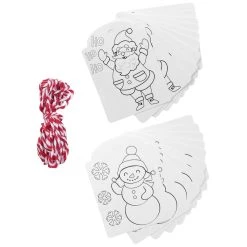 Best reviews of ❤️ Color Your Own Santa & Snowman Tags, 20ct. by Celebrate It™ 🎄 Christmas 💯 -Celebrate It Sales Shop 10701098 3