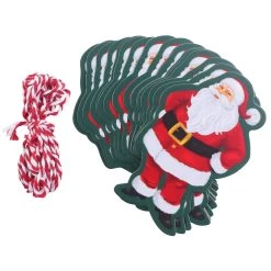 Discount 😍 Classic Santa Paper Gift Tags, 20ct. by Celebrate It™ 🎄 Christmas 🔥 -Celebrate It Sales Shop 10701104 3