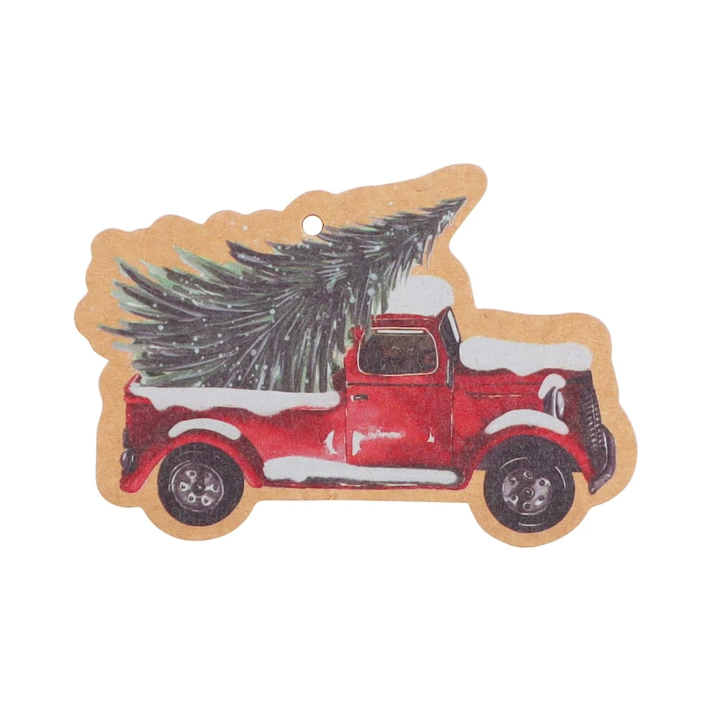 Budget π Red Truck with Tree Paper Gift Tags, 20ct. by Celebrate It™ π Christmas β 2 Budget π Red Truck with Tree Paper Gift Tags, 20ct. by Celebrate It™ π Christmas β - Image 2