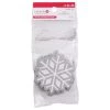 New 💯 Silver Glitter & White Snowflake Paper Gift Tags, 20ct. by Celebrate It™ 🔔 Christmas 🔥