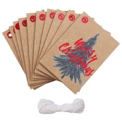 Discount 🔔 Merry 🔔 Christmas Folded Gift Tags by Celebrate It™ 🔥 -Celebrate It Sales Shop 10701144 3