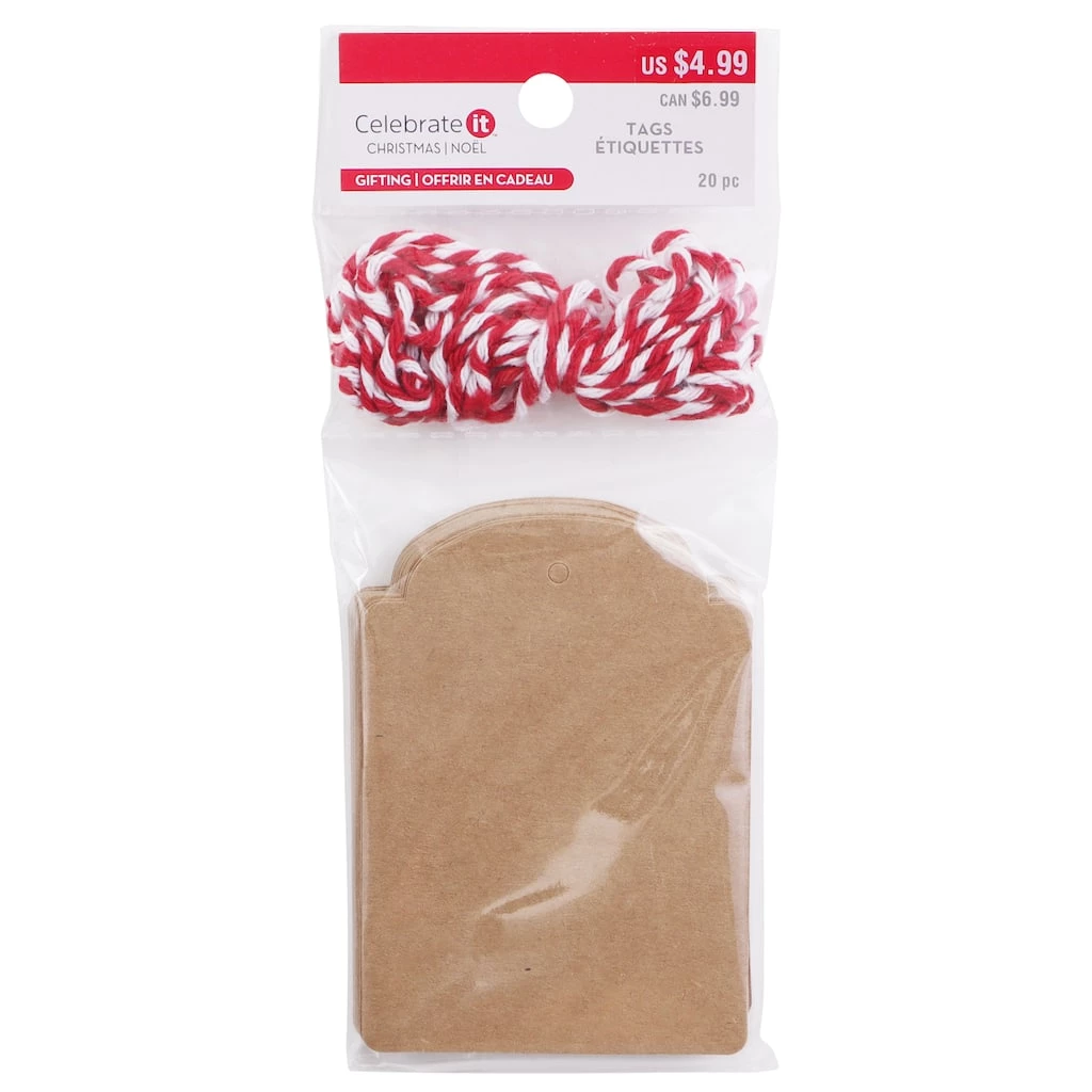 New 🔥 Brown Kraft Gift Tags by Celebrate It™ 😍 1 New 🔥 Brown Kraft Gift Tags by Celebrate It™ 😍