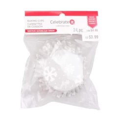 Brand new 😍 Snowflake Baking Cups by Celebrate It™, 24ct. 👏 -Celebrate It Sales Shop 10701372 3