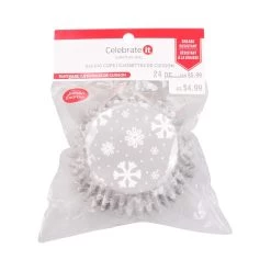 Buy 😉 Snowflake Jumbo Baking Cups by Celebrate It®, 24ct. 🔔 -Celebrate It Sales Shop 10701398 3