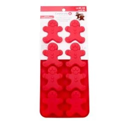 New 🎁 Gingerbread Man Silicone 🍬 Candy Mold by Celebrate It® 🎁