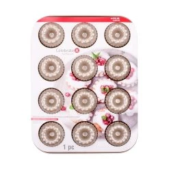Promo 🥰 Fluted Non-Stick Mini Bundt Cake Pan by Celebrate It® 🤩 10 Promo 🥰 Fluted Non-Stick Mini Bundt Cake Pan by Celebrate It® 🤩 -Celebrate It Sales Shop 10701518 10