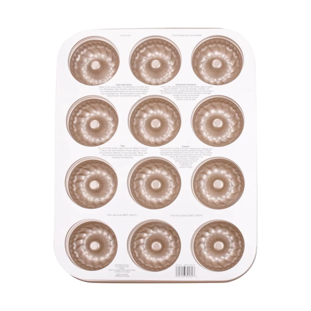 Promo 🥰 Fluted Non-Stick Mini Bundt Cake Pan by Celebrate It® 🤩 3 Promo 🥰 Fluted Non-Stick Mini Bundt Cake Pan by Celebrate It® 🤩 - Image 3