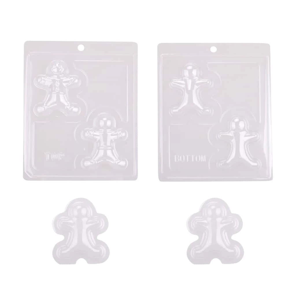 Cheapest 🔥 Gingerbread Man 3-Part Mold by Celebrate It® 🥰 3 Cheapest 🔥 Gingerbread Man 3-Part Mold by Celebrate It® 🥰 - Image 3