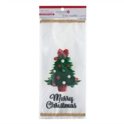 Top 10 🔥 Merry ❄ Christmas Treat Bags with Ties by Celebrate It®, 24ct. ✔️