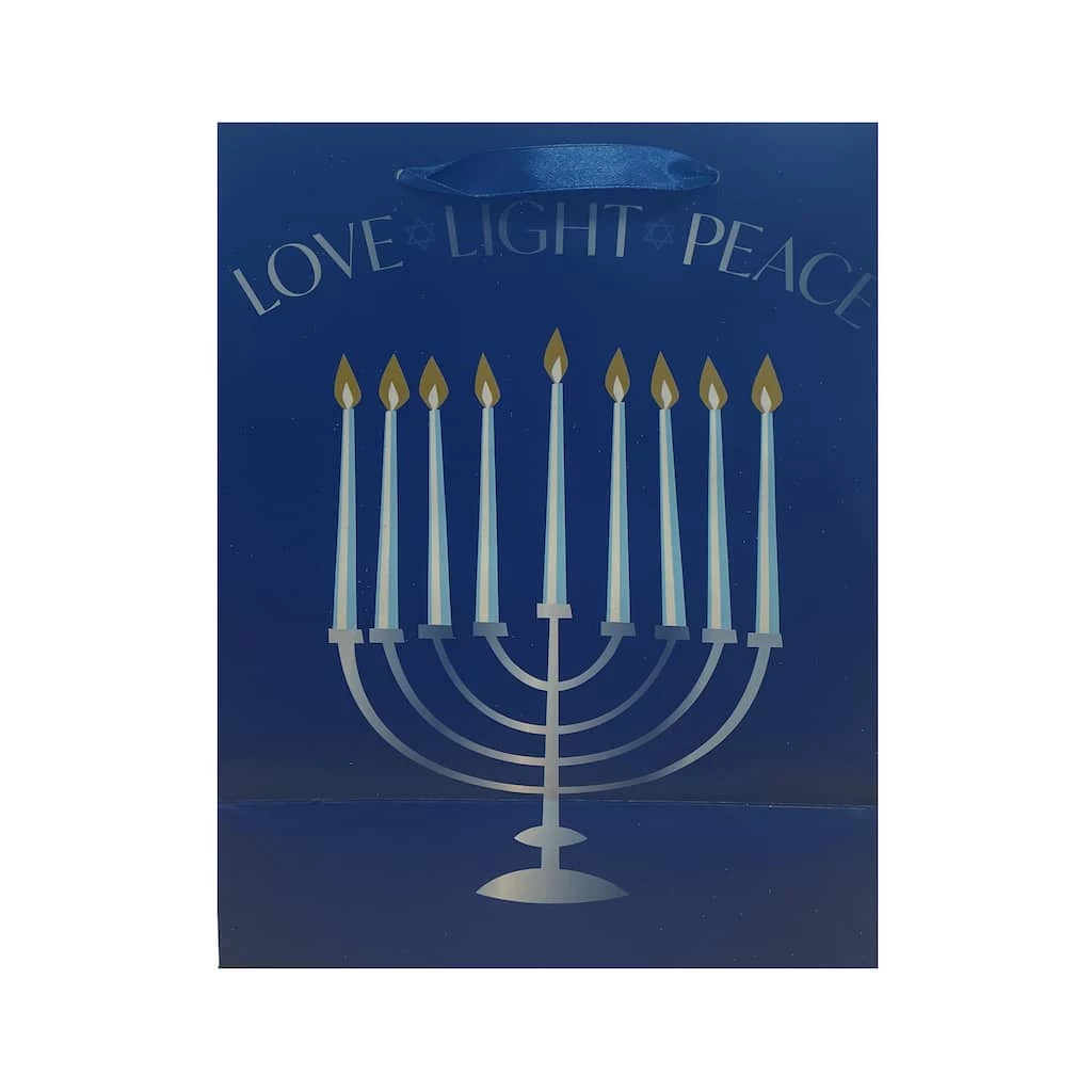 Outlet 🥰 Medium Love Light Peace Gift Bags, 2ct. by Celebrate It™ Hanukkah ❤️ 3 Outlet 🥰 Medium Love Light Peace Gift Bags, 2ct. by Celebrate It™ Hanukkah ❤️ - Image 3