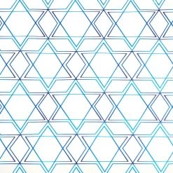 New 👍 Star of David Gift Wrap by Celebrate It™ 😀