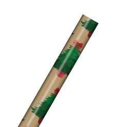 Brand new 🔔 Kraft Trees 🎄 Christmas Gift Wrap by Celebrate It™ 🎄 Christmas 🔔 -Celebrate It Sales Shop 10702619 3