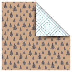 Cheap 🔥 Evergreen Tree Kraft Gift Wrap by Celebrate It™ 🎉