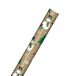 Deals ❤️ Snowman Gift Wrap by Celebrate It™ 🎁 Christmas 🔔 -Celebrate It Sales Shop 10702764 3