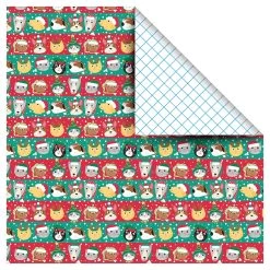 Brand new 😉 Cats & 🐕 Dogs Gift Wrap by Celebrate It™ 🎄 Christmas 😀