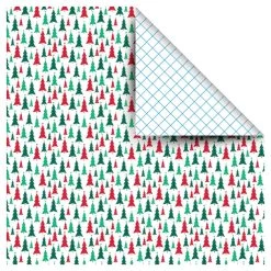 Deals ⌛ Whimsical Trees Gift Wrap by Celebrate It™ 🎁 Christmas 🔔