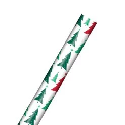 Deals ⌛ Whimsical Trees Gift Wrap by Celebrate It™ 🎁 Christmas 🔔 -Celebrate It Sales Shop 10702797 3