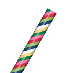 Brand new 🧨 Colorful Stripes Gift Wrap by Celebrate It™ ✔️ -Celebrate It Sales Shop 10702803 3