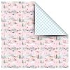 Coupon 🤩 Pink Village Gift Wrap by Celebrate It™ 🎄 Christmas 😍