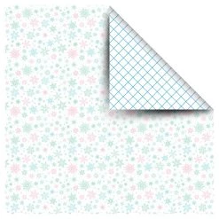 Brand new 🥰 Pink Snowflakes Gift Wrap by Celebrate It™ 🔔 Christmas 💯