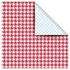 Cheap 🎉 Red Houndstooth Gift Wrap by Celebrate It™ 🎁 Christmas ⭐