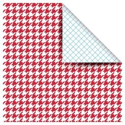Cheap 🎉 Red Houndstooth Gift Wrap by Celebrate It™ 🎁 Christmas ⭐