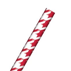 Cheap 🎉 Red Houndstooth Gift Wrap by Celebrate It™ 🎁 Christmas ⭐ -Celebrate It Sales Shop 10702815 3