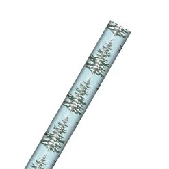 Budget 🎉 Whimsical Blue Trees Gift Wrap by Celebrate It™ 🎄 Christmas 🔥 -Celebrate It Sales Shop 10702818 5