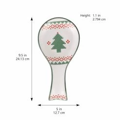Cheapest 👍 9.5" 🎄 Christmas Tree Spoon Rest by Celebrate It™ 🔥 -Celebrate It Sales Shop 10703025 4