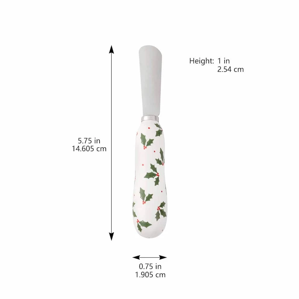 New 😍 5.7" Holly Cheese Knifes by Celebrate It™, 2ct. 🧨 3 New 😍 5.7" Holly Cheese Knifes by Celebrate It™, 2ct. 🧨 - Image 3