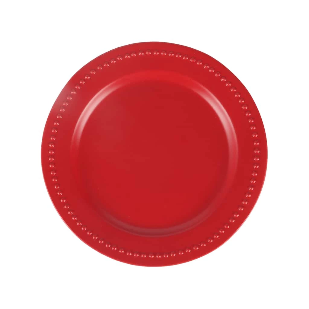 Deals π 10.5" Red π Christmas Dinner Plate by Celebrate It™ π 1 Deals π 10.5" Red π Christmas Dinner Plate by Celebrate It™ π