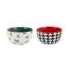 Coupon 🛒 5" Holly & Houndstooth 🎄 Christmas Bowls by Celebrate It™, 2ct. ✔️