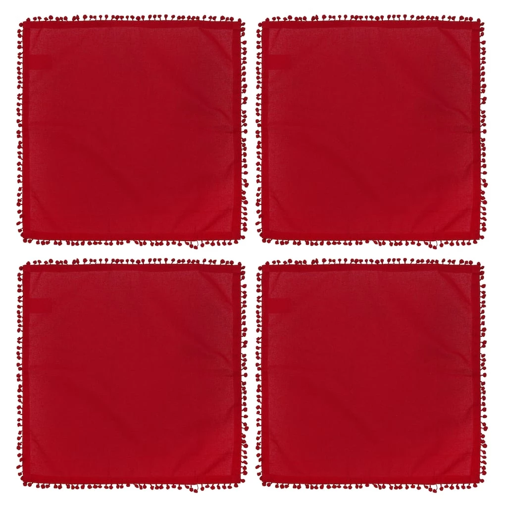 Wholesale π Red π Christmas Linen Napkins by Celebrate It™, 4ct. π 1 Wholesale π Red π Christmas Linen Napkins by Celebrate It™, 4ct. π