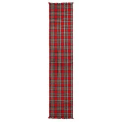 Promo 🎁 72" Red Tartan 🎁 Christmas Table Runner by Celebrate It™ 👏