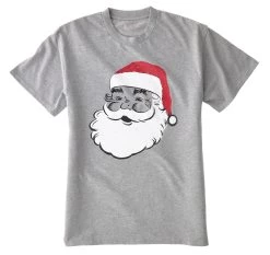 Buy ⭐ Gray Santa Adult T-Shirt by Celebrate It™ ❄ Christmas 🤩