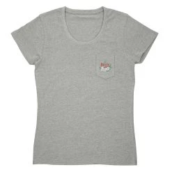 Promo 😉 Heather Gray Merry & Bright Ladies T-Shirt by Celebrate It™ 🎄 Christmas 🥰