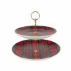 Deals 👍 10" Red Tartan & Gold Treat Stand by Celebrate It™ 😉