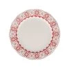 Wholesale ❤️ 10.5" Red & White Snowflake Dinner Plate by Celebrate It™ 💯