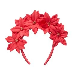 Wholesale 🤩 Poinsettia Floral Headband by Celebrate It™ 🤩