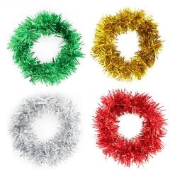 Budget 🎉 Christmas Tinsel Hair Ties by Celebrate It™ 🎉