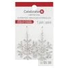 Best deal 🧨 Christmas Snowflake Earrings by Celebrate It™ ⭐