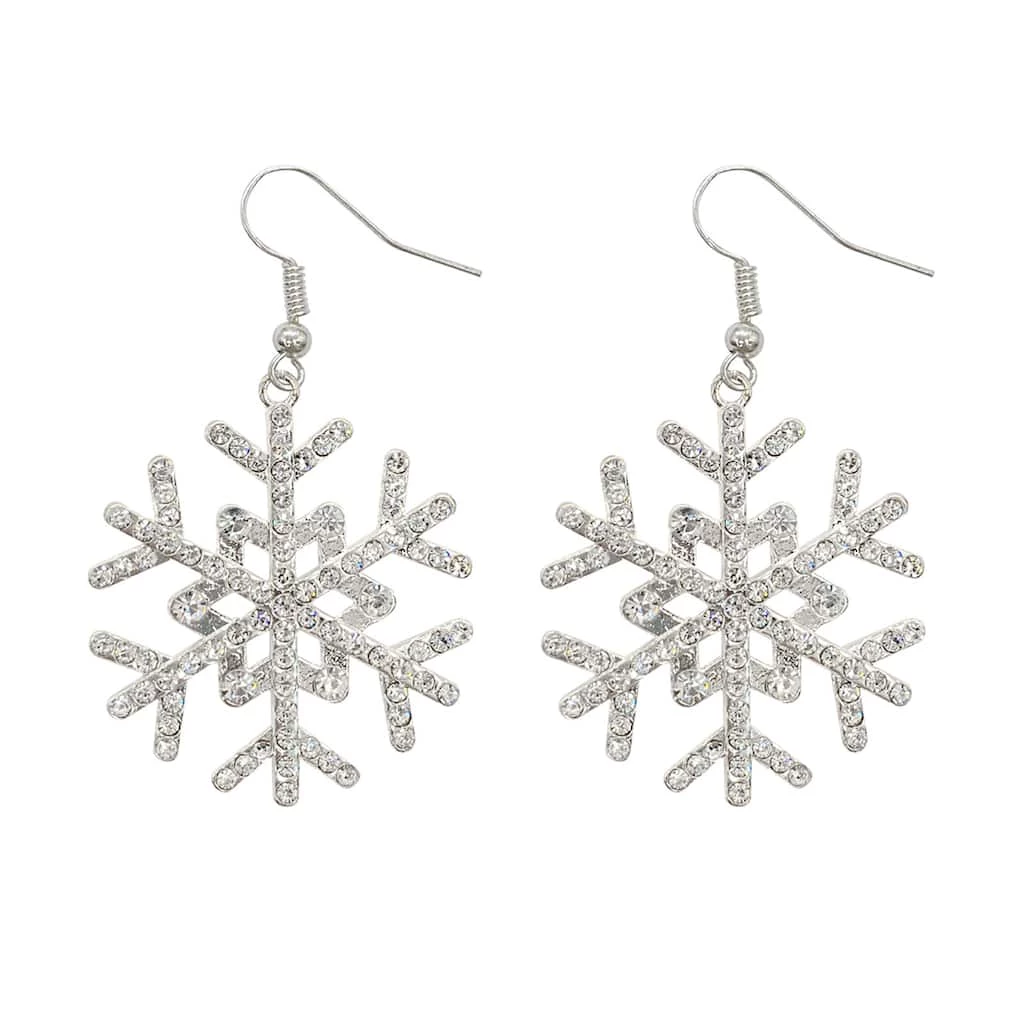 Best deal 🧨 Christmas Snowflake Earrings by Celebrate It™ ⭐ 2 Best deal 🧨 Christmas Snowflake Earrings by Celebrate It™ ⭐ - Image 2