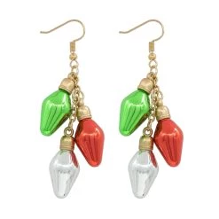 Coupon ⭐ Christmas Light Bulb Dangle Earrings by Celebrate It™ 🥰 -Celebrate It Sales Shop 10703720 3