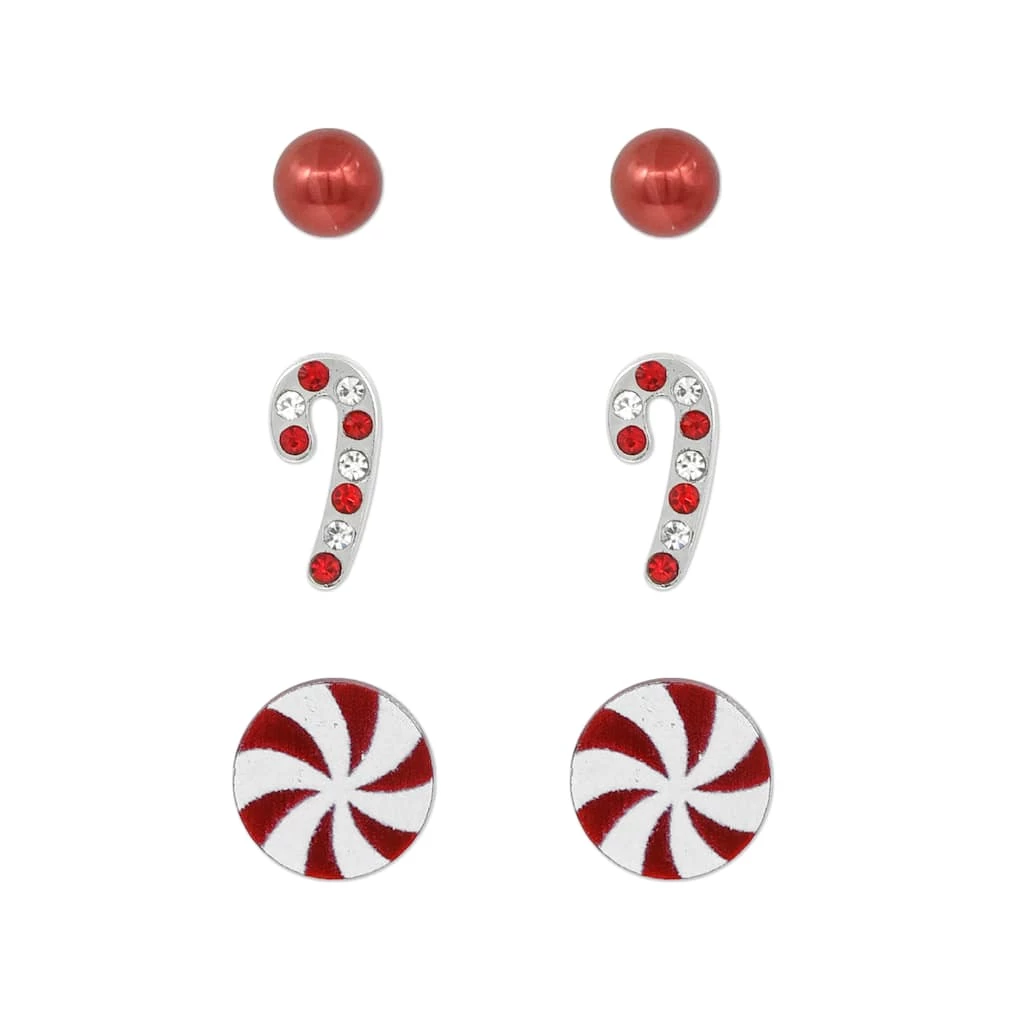 Cheapest ✨ Christmas 🍬 Candy Stud Earrings by Celebrate It™ 😉 2 Cheapest ✨ Christmas 🍬 Candy Stud Earrings by Celebrate It™ 😉 - Image 2