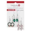 Discount 🥰 Christmas 🍬 Candy Dangle Earrings Set by Celebrate It™ 🎉