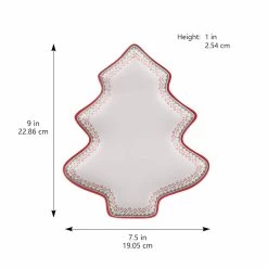 Promo 🎁 9" 🎄 Christmas Tree Platter by Celebrate It™ 😍 -Celebrate It Sales Shop 10704123 4