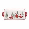 Best deal ⭐ 16.7" Cardinal in Snowy Landscape Scene Platter by Celebrate It™ 🛒