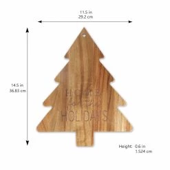Best deal 🥰 14.5" 🎁 Christmas Tree Cutting Board by Celebrate It™ 🔥 -Celebrate It Sales Shop 10704517 4