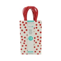Deals 🥰 8 Packs: 13 ct. (104 total) Small Polka Dots Gift Bags by Celebrate It™ 😍